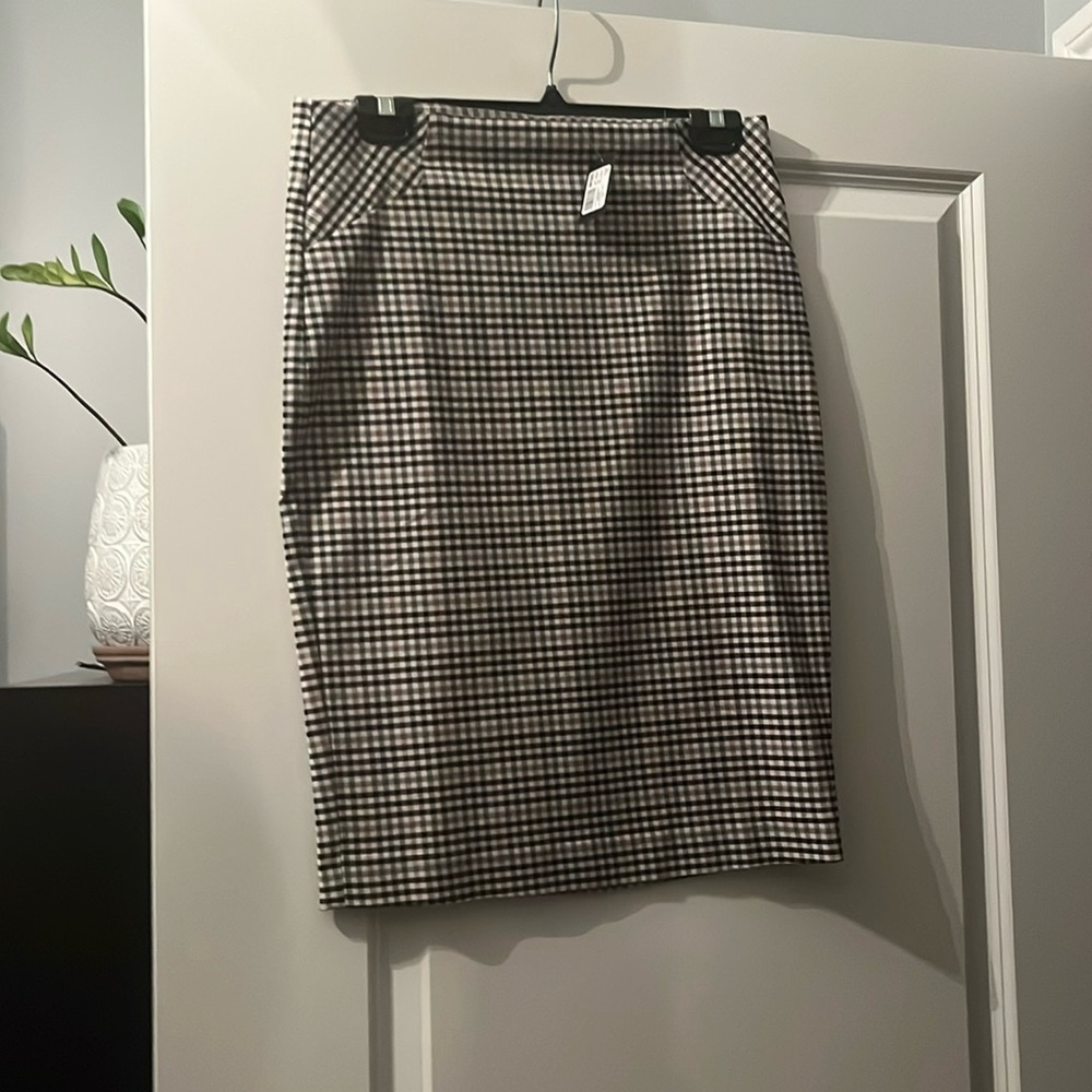 Brand New Checkered Sexy Pencil Skirt